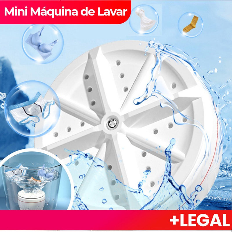 Mini Máquina de Lavar Roupas